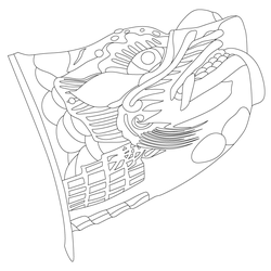 경복궁 광화문 토수(60855)