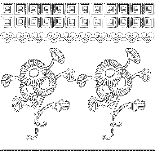 청화백자국화문각병(114086)