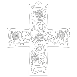 추기경님묵상용십자가(114140)