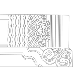 덕수궁 함녕전 창방(60525)