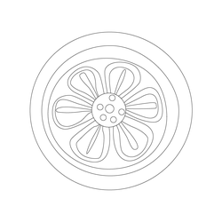 연꽃무늬수막새(52515)