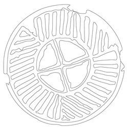 백자떡살(17816)