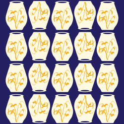백자철화초문항아리(100664)