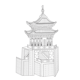 궁궐도병풍(115500)