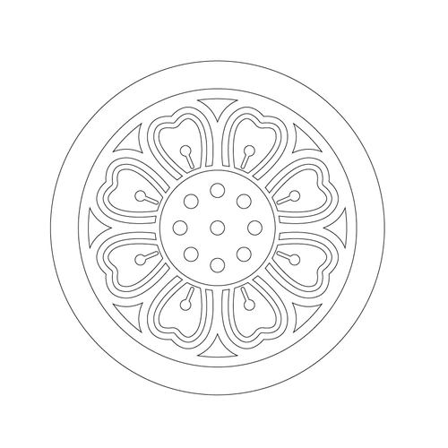 연꽃문수막새(1316)
