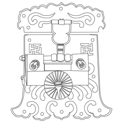 삼층농 자물쇠(77922)