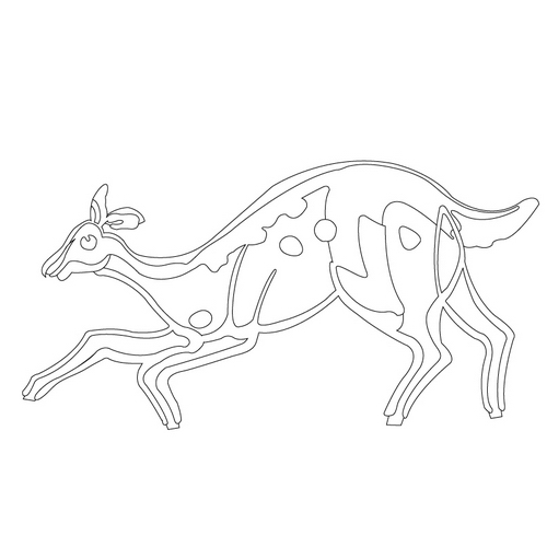 사슴문(13692)
