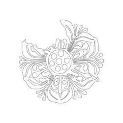 연꽃문, 인동문, 구슬이음문(28973)
