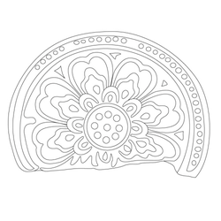 연꽃문, 인동문, 구슬이음문(28938)