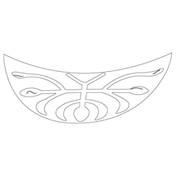 광성보 출입문 암막새(81864)