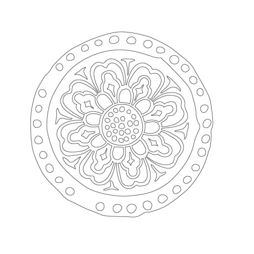 연화문수막새(24312)