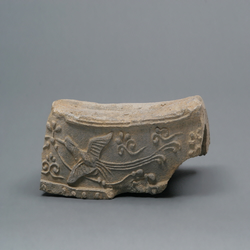 화조문암막새(23224)