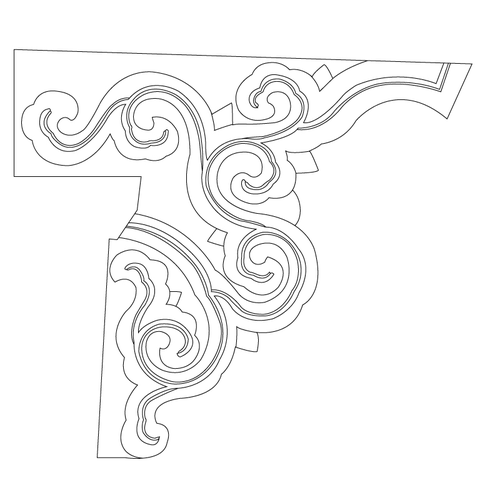 수원 화성 창룡문 보아지(60003)