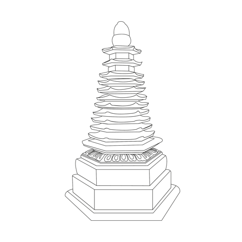 금산사 육각다층석탑(116554)