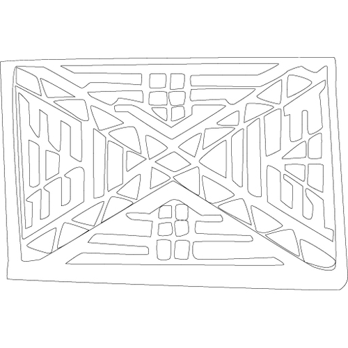 꽃문,기하문(6105)