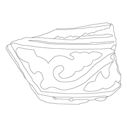 덩굴문암막새(79671)