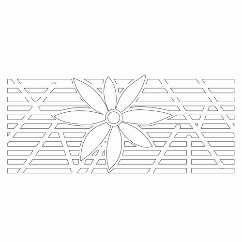 꽃문,가로줄문,빗금문(35376)