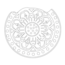 연화문수막새(23807)