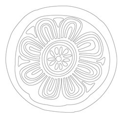 연화문수막새(23811)