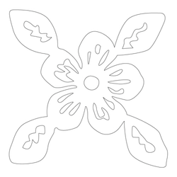 꽃문,잎사귀문(30952)