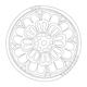 연화문수막새(23212)
