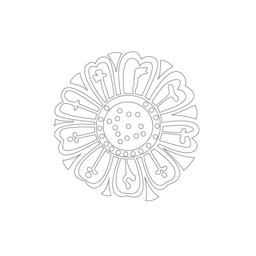 연꽃문, 인동문, 구슬이음문(28980)