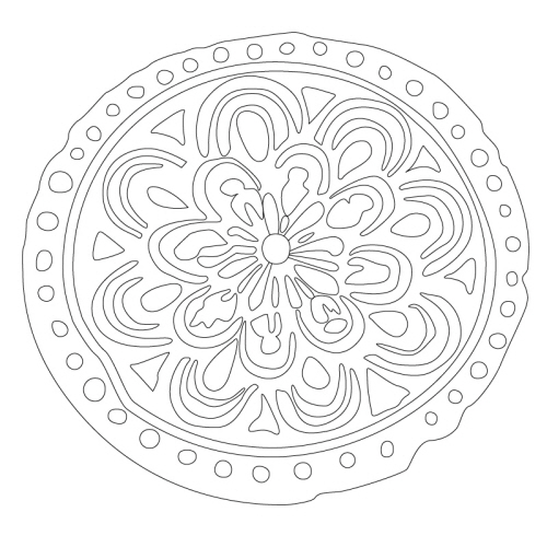 연화문수막새(24142)
