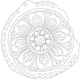 연화문수막새(24302)