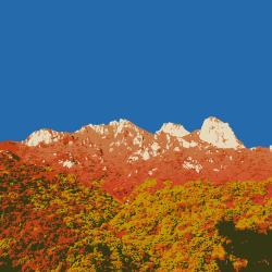 삼각산 가을 이미지