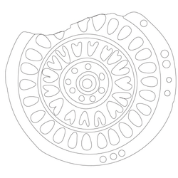 연꽃문, 구슬이음문(28981)