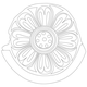 연화문수막새(23806)