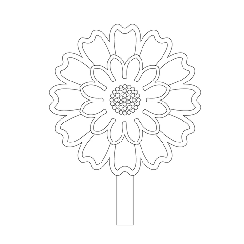은제화형뒤꽂이(3794)
