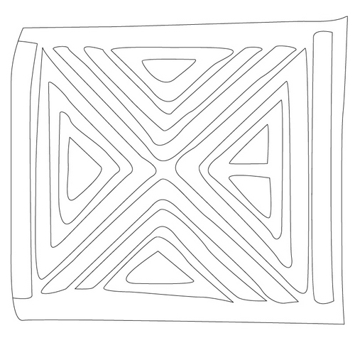삼각형문(13747)