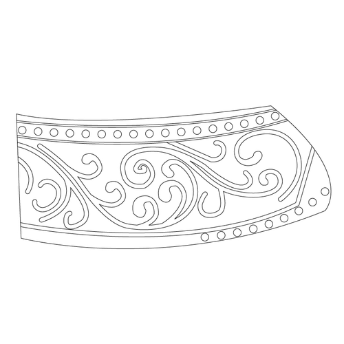 덩굴문암막새(2099)