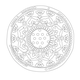 인동연화문수막새 와당(22450)