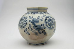 백자청화화보문소호(18625)