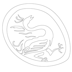 강화 유수부 동헌 수막새(59326)