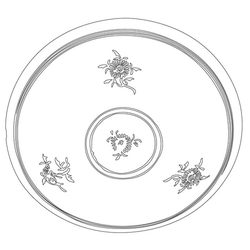 청자상감국화문대접(16392)