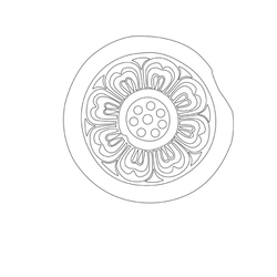연화문수막새(24614)