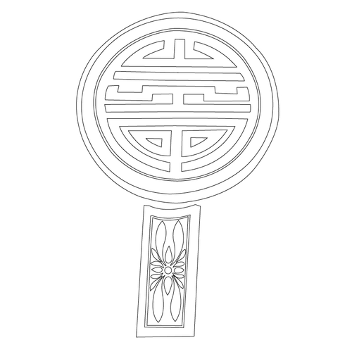 경복궁 집경당 도리(61169)