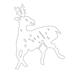 사슴문(13675)