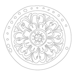 연화문수막새(17391)