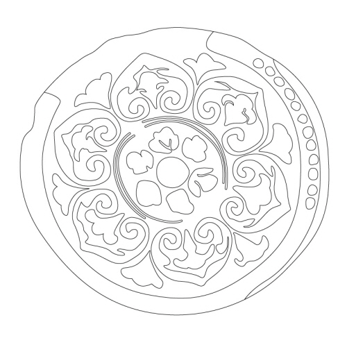 연화문 와당(22787)
