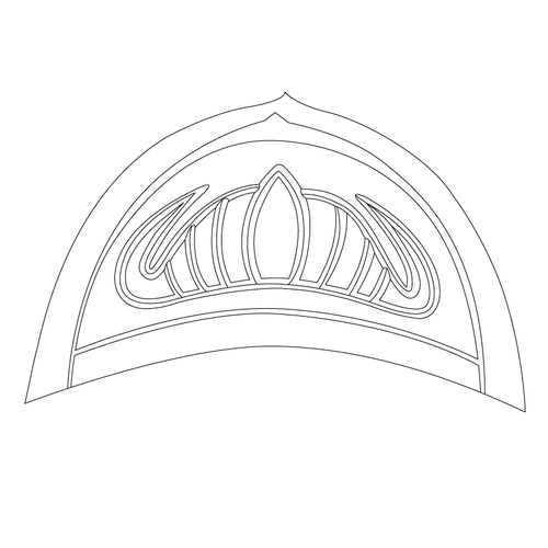 경복궁 만춘전 망와(60977)