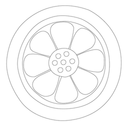 연화문수막새(16982)