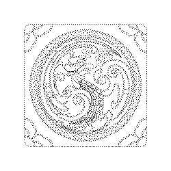 봉황무늬전돌(113904)