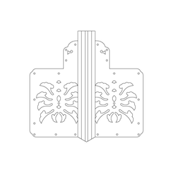 경복궁 팔우정 난간 금속장식(1364)