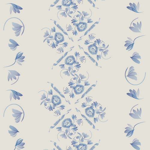 백자청화국화문항아리(1005383)