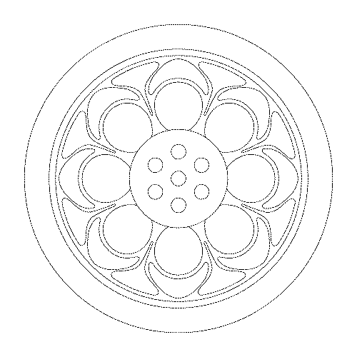 연꽃무늬수막새(113604)