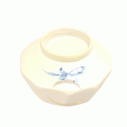 청화백자십각호(7496)